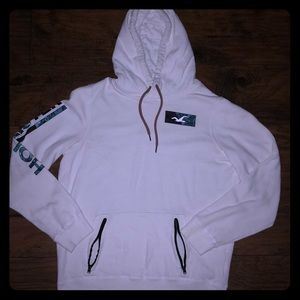 White Hollister Hoodie
